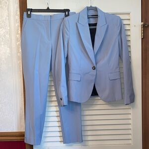 NWOT Zara Blue Pantsuit 2/4